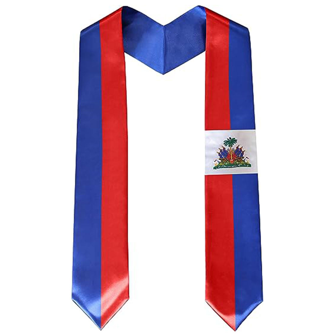 Haiti Flag Graduation Stole - Flag Sashes for Graduates