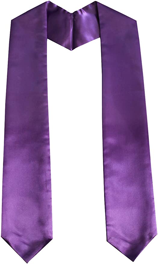 Custom Greek Life Graduation Stoles Available in 14 colors