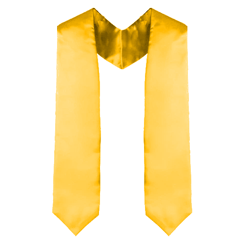 Custom Greek Life Graduation Stoles Available in 14 colors