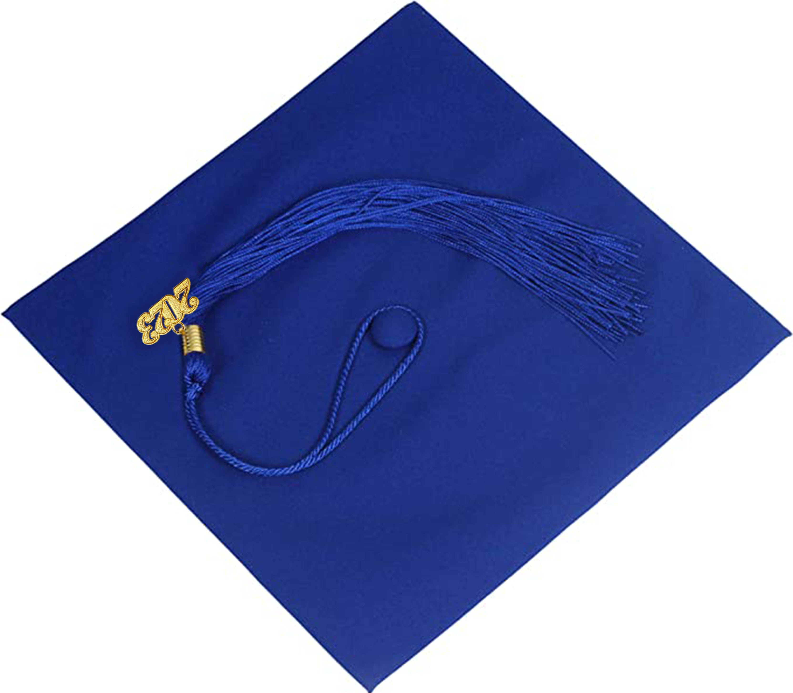 Blue Cap and Gown